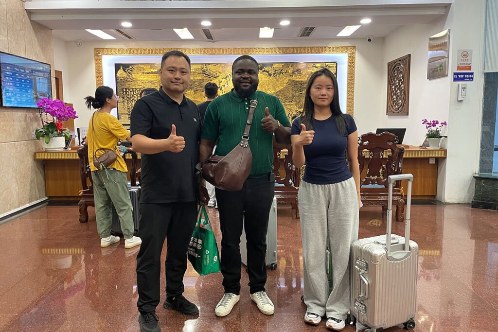 Successful Client Visit: Mr. Maloba from DR Congo Inspires New Order