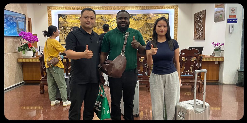 Successful Client Visit: Mr. Maloba from DR Congo Inspires New Order